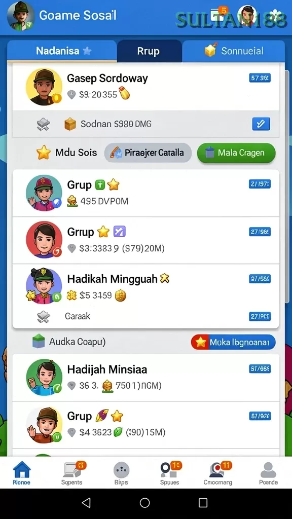 Cuplikan layar ASG55 — aktivitas