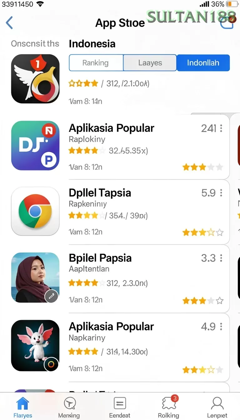 Cuplikan layar PERMATA123 — aktivitas